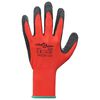 vidaXL Work Gloves 24 pcs Red and Black 11 / XXL Latex Coating