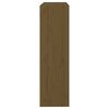 vidaXL Book Cabinet/Room Divider Honey Brown 80x30x103.5 cm Wood Pine