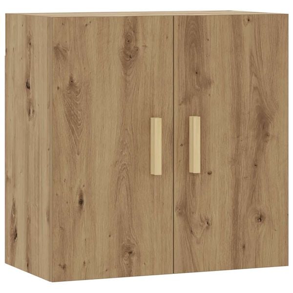 vidaXL Wall Cabinet Artisan Oak 60x31x60 cm Engineered Wood
