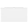 vidaXL Sink Cabinet with Built-in Basin White Engineered Wood