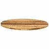 vidaXL Table Top &Oslash; 70x3.8 cm Round Solid Wood Rough Mango