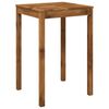 vidaXL Garden Bar Table Natural 70 x 68.5 x 105 cm Solid Acacia Wood