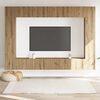 vidaXL Wall Mounted TV cabinets 8 pcs Artisan Oak Engineered Wood