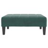 vidaXL Footstool Dark Green 77x55x31 cm Velvet
