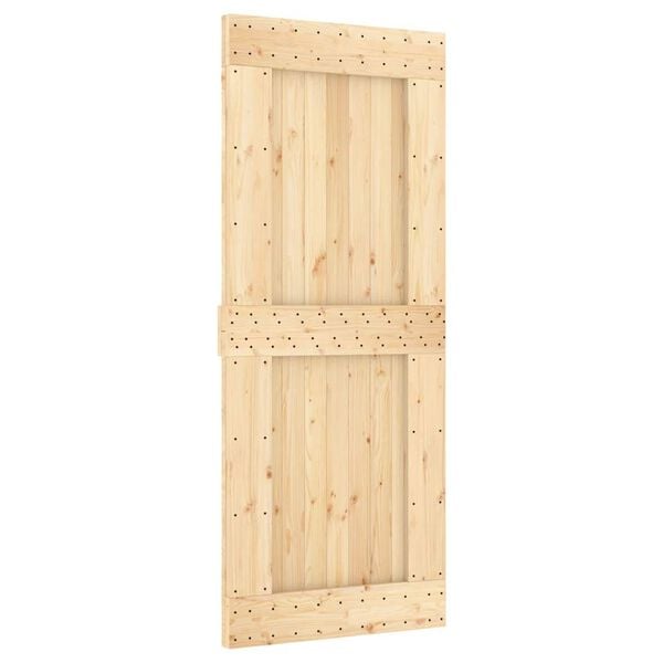 vidaXL Door NARVIK 85x210 cm Solid Wood Pine
