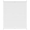 vidaXL Plisse Blind 110x100cm White Pleated Blind