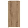 vidaXL Shoe Cabinet Artisan Oak 77.5 x 30 x 67 cm Engineered Wood