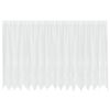 vidaXL Lace Curtain White 160 x 400 cm Polyester