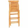 vidaXL Folding Chairs 8 pcs 47x63x90 cm Solid Wood Teak