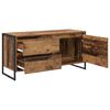 vidaXL TV Cabinet Old Wood 100 x 36 x 49.5 cm Engineered Wood