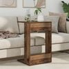 vidaXL Side Table Old Wood 40 x 38 x 62.5 cm Engineered Wood