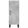 vidaXL Sideboard Concrete Grey 34.5x34x90 cm Engineered Wood