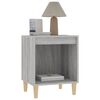 vidaXL Bedside Cabinets 2 pcs Grey Sonoma 40x35x50 cm