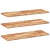 vidaXL Floating Shelves 3 pcs 100x30x2 cm Oil Finished Solid Wood Acacia