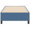 vidaXL Platform Bed Frame Blue 100 x 200 cm Fabric