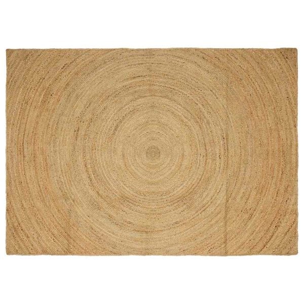 vidaXL Area Rugs Rectangular Brown 160 x 230 cm Jute