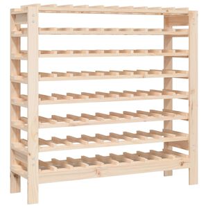 vidaXL Wine Rack 109.5x30x107.5 cm Solid Wood Pine