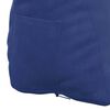 vidaXL Back Pillow Police Blue 45 x 20 x 35 cm Corduroy Fabric