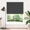 vidaXL Roller Blind Blackout 140 x 230 cm Black