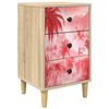 vidaXL Bedside Cabinet AACHEN Sonoma Oak 36 x 33 x 60 cm