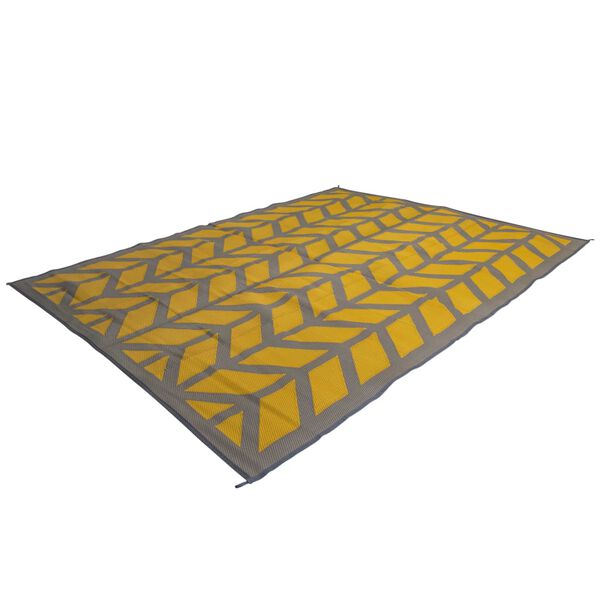 Bo-Camp Outdoor Rug Chill mat Flaxton 2.7x2 m L Ochre Yellow