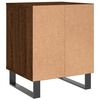 vidaXL Bedside Cabinets 2 pcs Brown Oak 40x35x50 cm Engineered Wood
