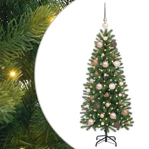 vidaXL Artificial Christmas Tree Green 120 cm PE and PVC
