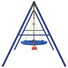 vidaXL Outdoor Swing Set with Swing, Disc Swing, Saucer Swing