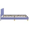 vidaXL Children's Bed Frame with Headboard Jeans Blue 90 x 200 cm