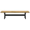 vidaXL Dining Bench NOAIN X-Shaped Legs 180x40x45 cm Solid Wood Pine