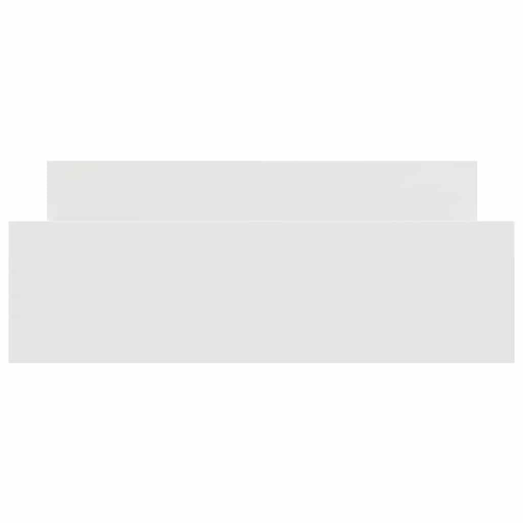 vidaXL Bed Frame without Mattress White 140x200 cm