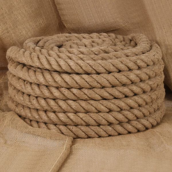 vidaXL Jute Rope 10 m Long 30 mm Thick
