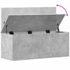 vidaXL Storage Box Concrete Grey 90x35x35 cm Engineered Wood