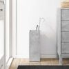 vidaXL Umbrella Stand Concrete Grey 20 x 20 x 55.5 cm Engineered Wood
