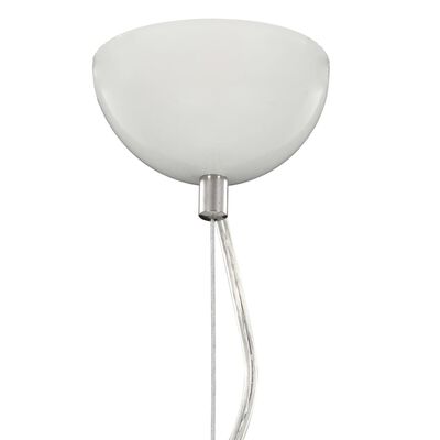 vidaXL Pendant Lamp White and Gold Ø50 cm E27