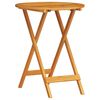 vidaXL Folding Bistro Set Folding 3 pcs Brown Solid acacia wood
