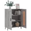 vidaXL Sideboard Grey Sonoma 69.5x34x90 cm Engineered Wood