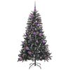 vidaXL Artificial Christmas Tree with 150 LEDs with Stand Green 150 cm
