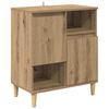 vidaXL Sideboards 2 pcs Artisan Oak 60 x 35 x 70 cm Engineered Wood