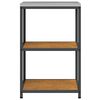 vidaXL Kitchen Storage with Shelf Rusty 60 x 50 x 92 cm Steel