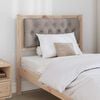 vidaXL Headboard Other Brown and taupe 75 cm Solid pine wood