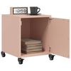 vidaXL Bedside Cabinets 2 pcs Pink 36x39x43.5 cm Steel