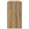 vidaXL Desk Artisan Oak 120x42x76 cm Engineered Wood