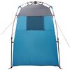 vidaXL Shower Tent Folding with Storage Blue 160 x 160 x 227 cm Steel