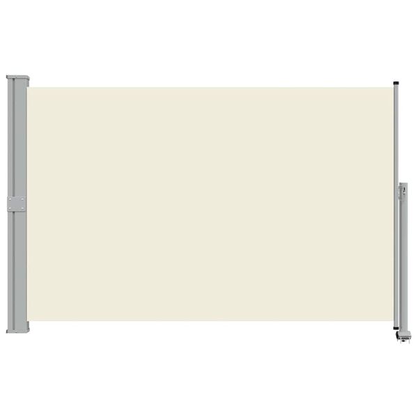 vidaXL Patio Retractable Side Awning 160 x 300 cm Cream