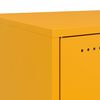 vidaXL Bedside Cabinets 2 pcs Mustard Yellow 36x39x43.5 cm Steel