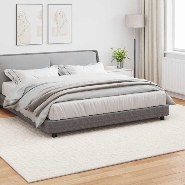 vidaXL Area Rugs Rectangular Cream 340 x 240 cm