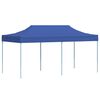 vidaXL Party Tent Folding Blue 291 x 580 x 315 cm Oxford Fabric