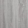 vidaXL TV Cabinet Grey Sonoma 100x34.5x44.5 cm Engineered Wood