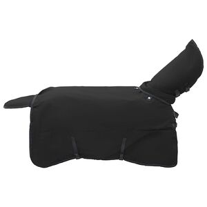 vidaXL Horse Blanket Full Black 75 cm Polyester